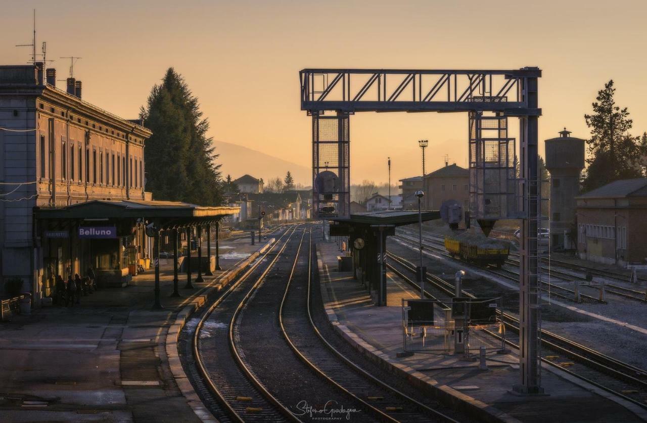 ベッルーノ“Oltre Il Confine”アパートメント エクステリア 写真
